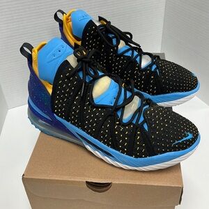 Nike Lebron XVIII Lakers Heritage CQ9283-006 Size 10